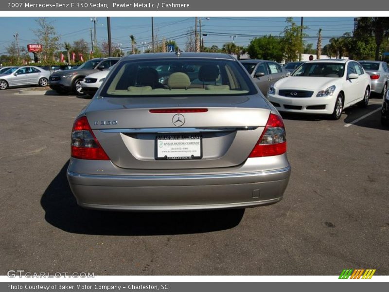Pewter Metallic / Cashmere 2007 Mercedes-Benz E 350 Sedan