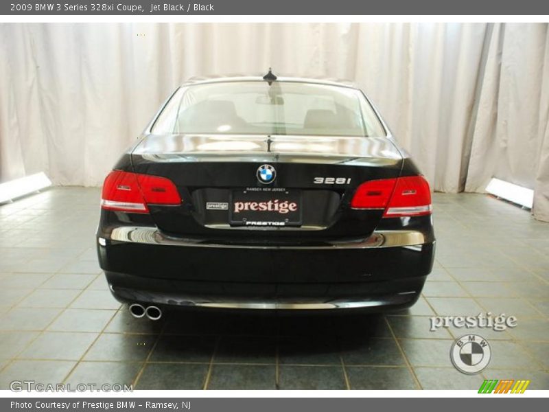 Jet Black / Black 2009 BMW 3 Series 328xi Coupe