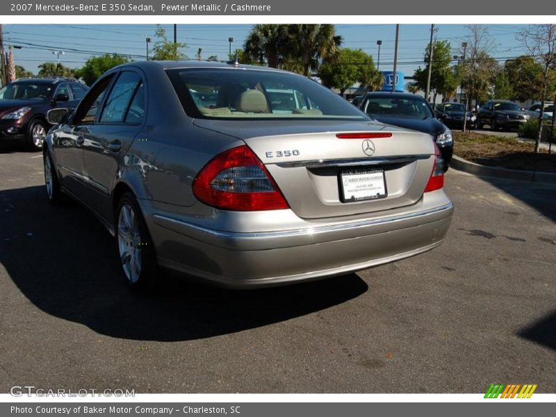 Pewter Metallic / Cashmere 2007 Mercedes-Benz E 350 Sedan