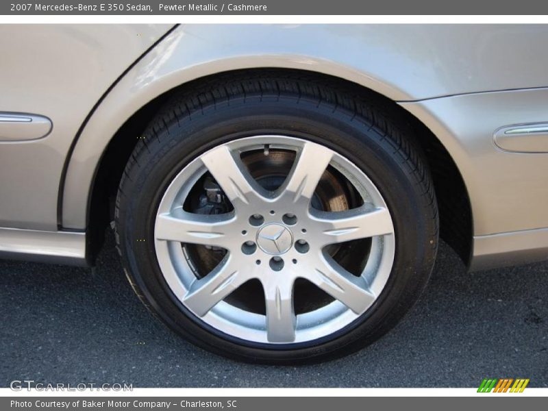 Pewter Metallic / Cashmere 2007 Mercedes-Benz E 350 Sedan