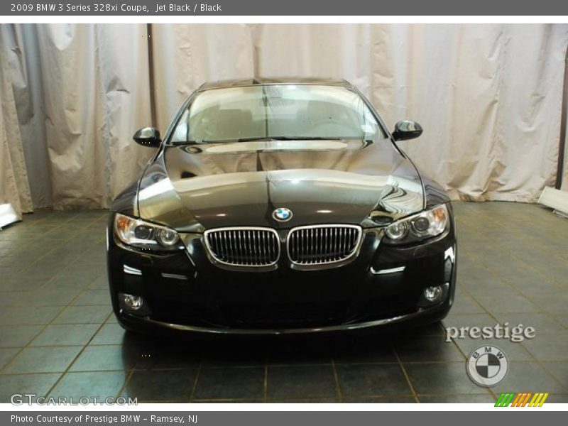 Jet Black / Black 2009 BMW 3 Series 328xi Coupe