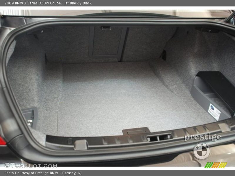 Jet Black / Black 2009 BMW 3 Series 328xi Coupe