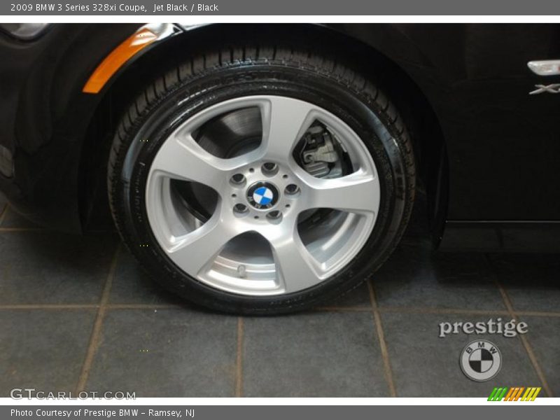 Jet Black / Black 2009 BMW 3 Series 328xi Coupe