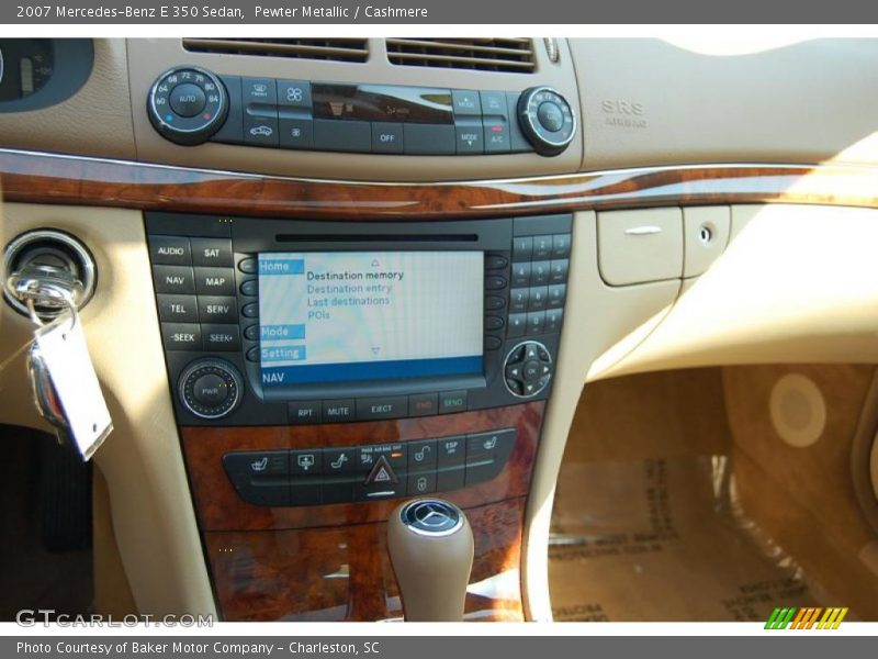 Pewter Metallic / Cashmere 2007 Mercedes-Benz E 350 Sedan