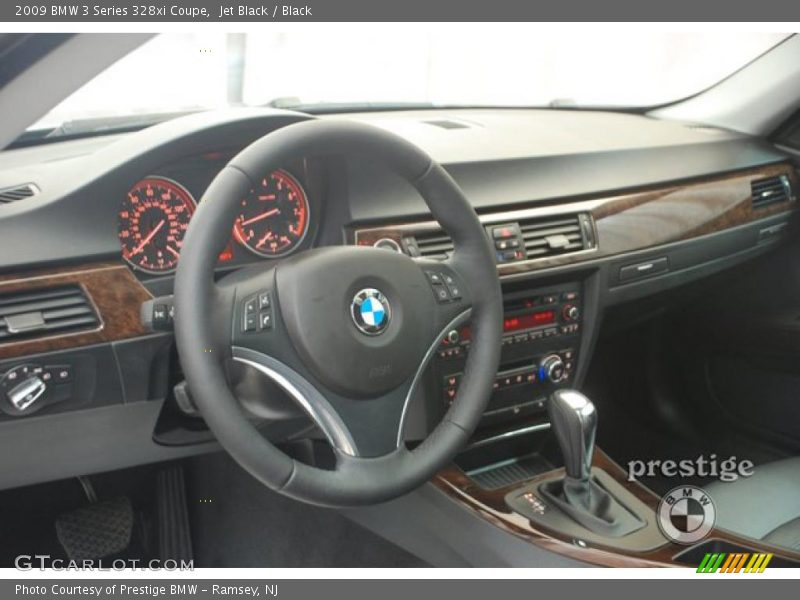 Jet Black / Black 2009 BMW 3 Series 328xi Coupe