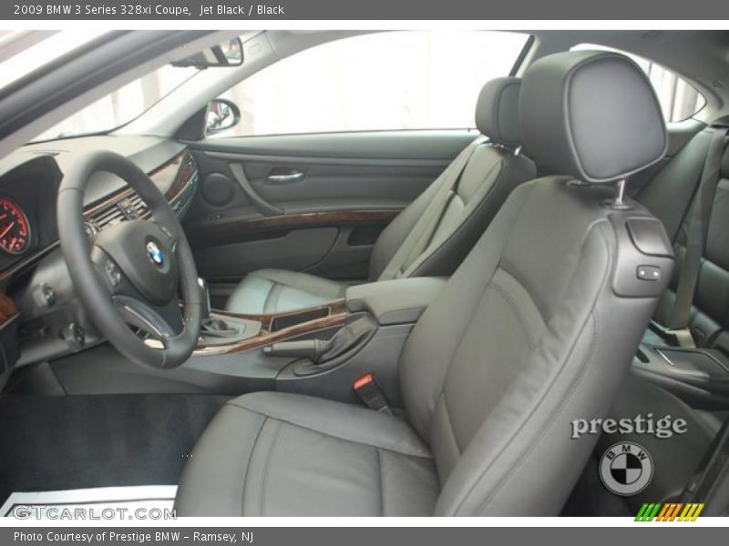 Jet Black / Black 2009 BMW 3 Series 328xi Coupe