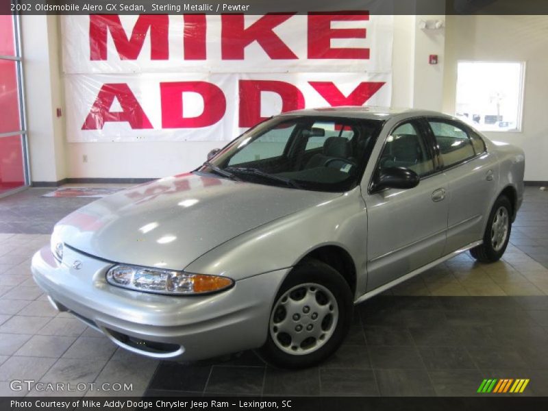 Sterling Metallic / Pewter 2002 Oldsmobile Alero GX Sedan