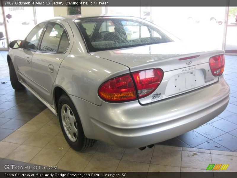 Sterling Metallic / Pewter 2002 Oldsmobile Alero GX Sedan