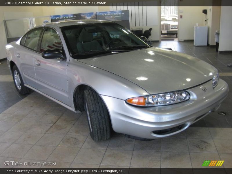 Sterling Metallic / Pewter 2002 Oldsmobile Alero GX Sedan