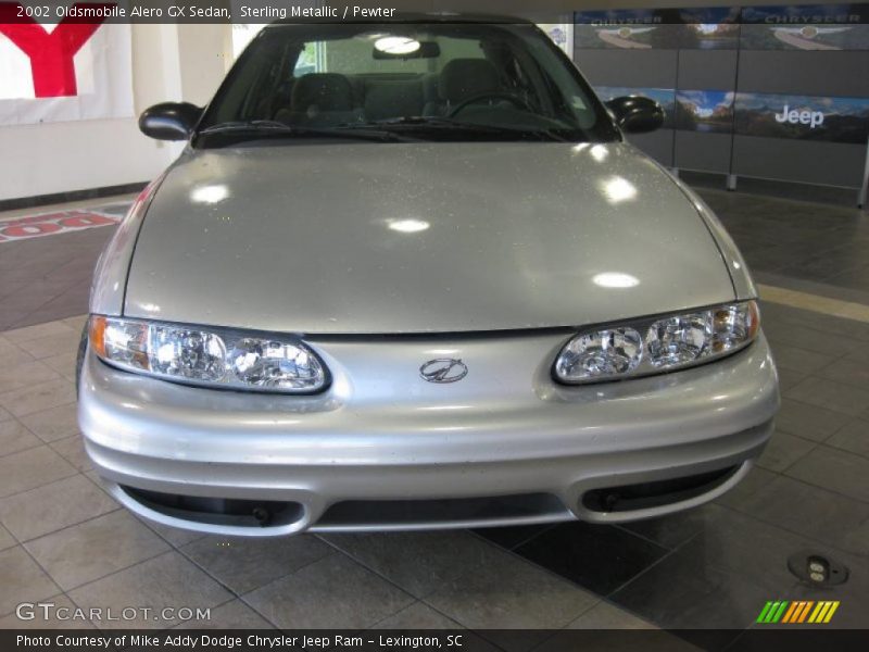 Sterling Metallic / Pewter 2002 Oldsmobile Alero GX Sedan