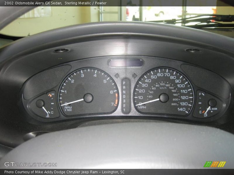 Sterling Metallic / Pewter 2002 Oldsmobile Alero GX Sedan