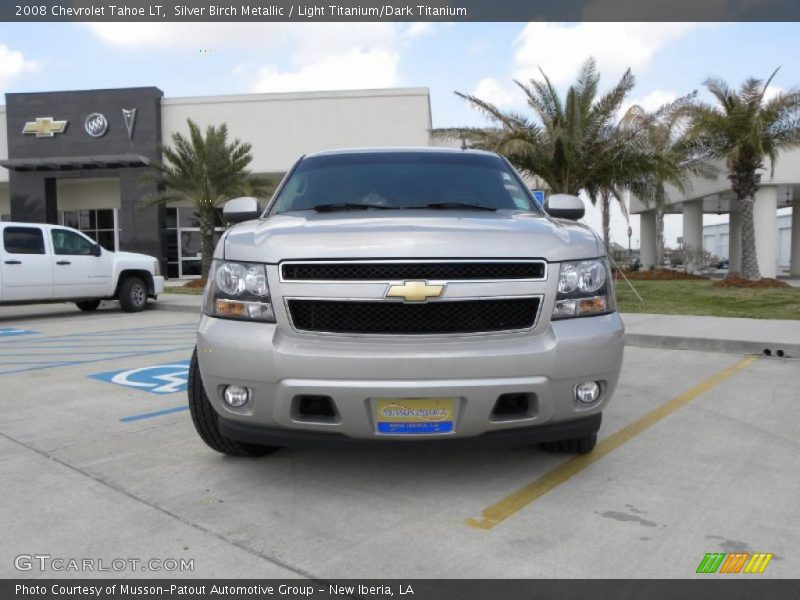 Silver Birch Metallic / Light Titanium/Dark Titanium 2008 Chevrolet Tahoe LT