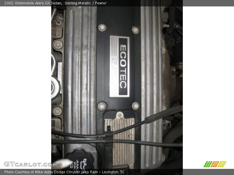 Sterling Metallic / Pewter 2002 Oldsmobile Alero GX Sedan