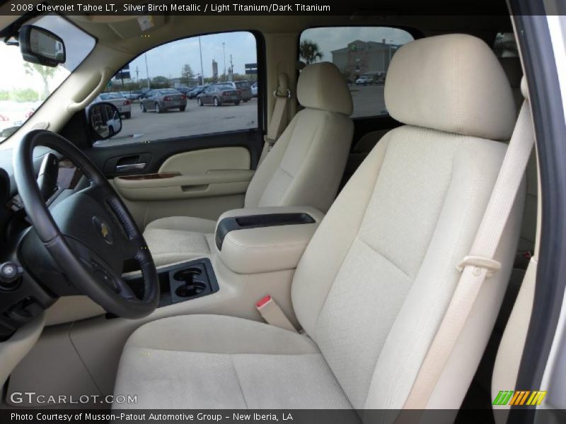 Silver Birch Metallic / Light Titanium/Dark Titanium 2008 Chevrolet Tahoe LT