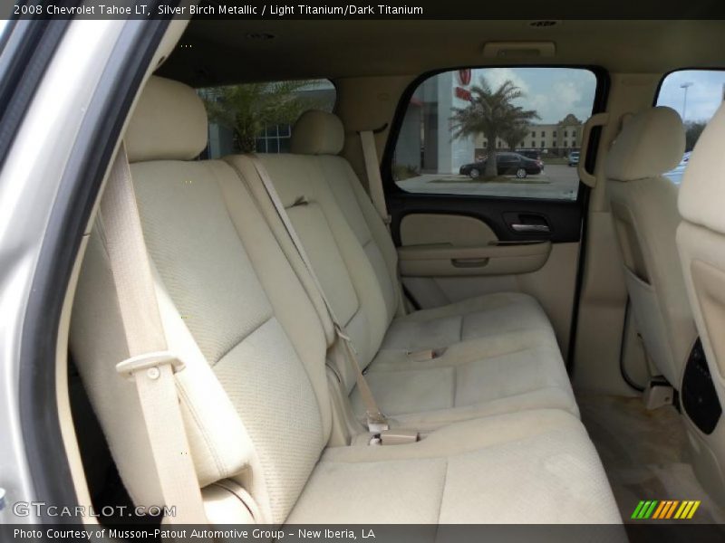 Silver Birch Metallic / Light Titanium/Dark Titanium 2008 Chevrolet Tahoe LT