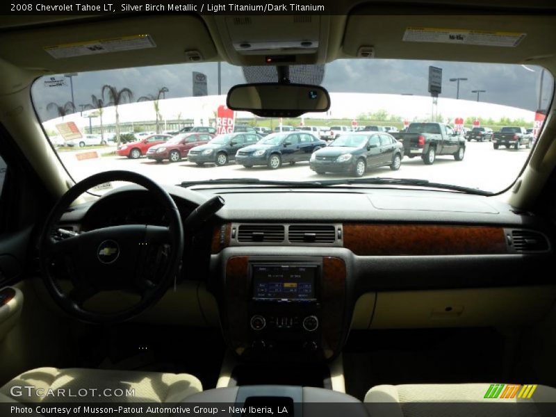 Silver Birch Metallic / Light Titanium/Dark Titanium 2008 Chevrolet Tahoe LT