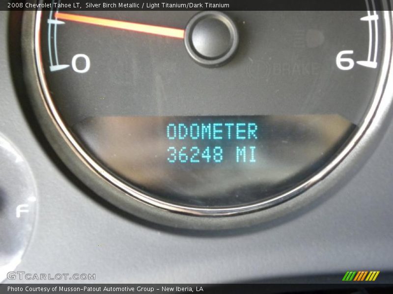 Silver Birch Metallic / Light Titanium/Dark Titanium 2008 Chevrolet Tahoe LT