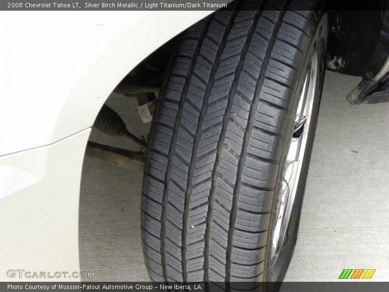 Silver Birch Metallic / Light Titanium/Dark Titanium 2008 Chevrolet Tahoe LT