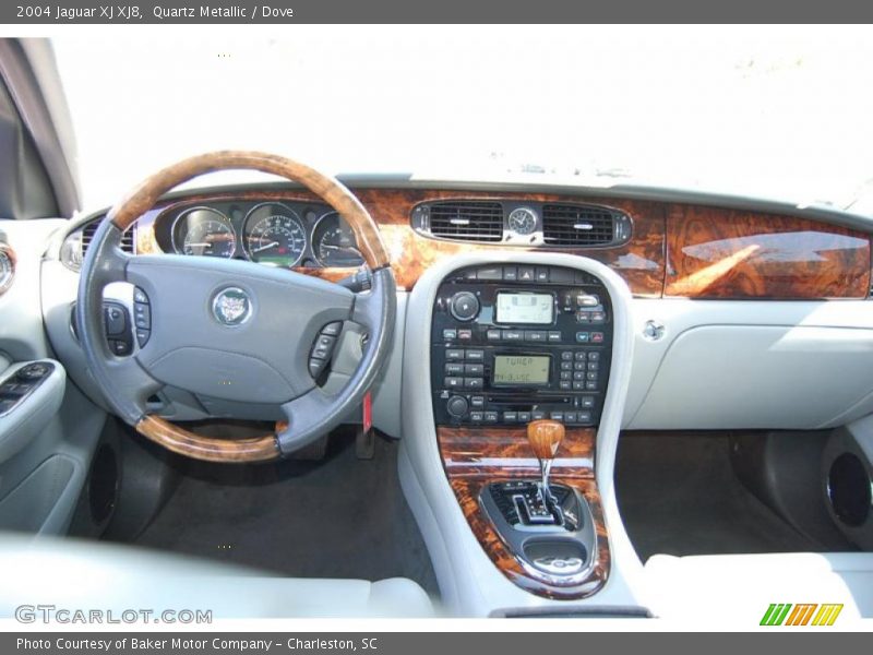 Quartz Metallic / Dove 2004 Jaguar XJ XJ8
