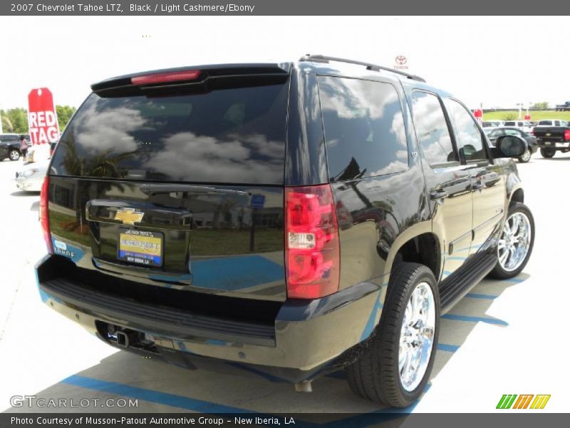 Black / Light Cashmere/Ebony 2007 Chevrolet Tahoe LTZ