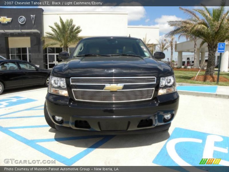 Black / Light Cashmere/Ebony 2007 Chevrolet Tahoe LTZ