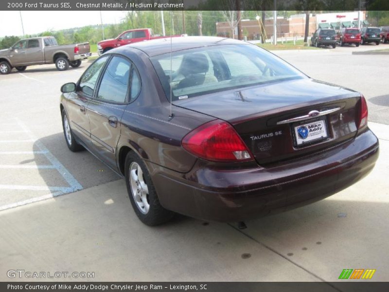 Chestnut Metallic / Medium Parchment 2000 Ford Taurus SES