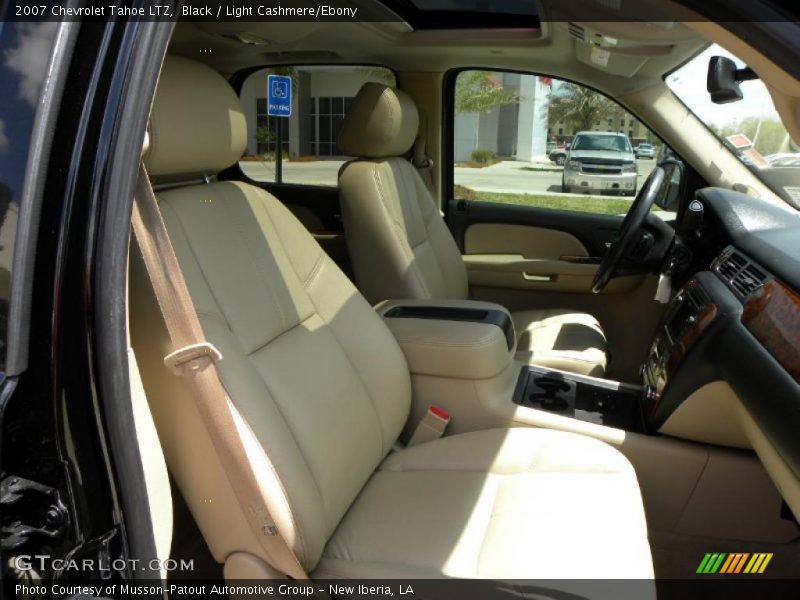 Black / Light Cashmere/Ebony 2007 Chevrolet Tahoe LTZ