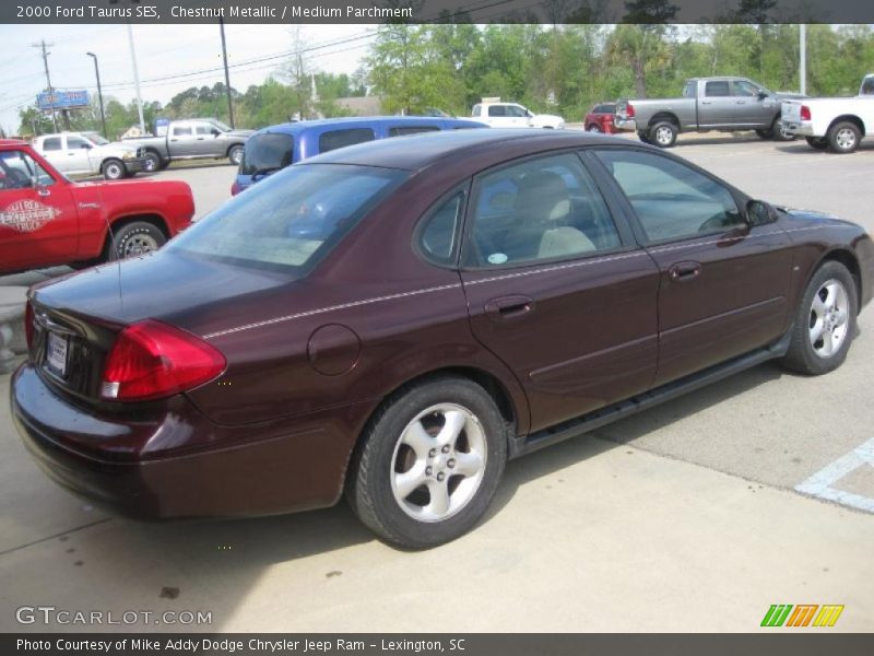 Chestnut Metallic / Medium Parchment 2000 Ford Taurus SES