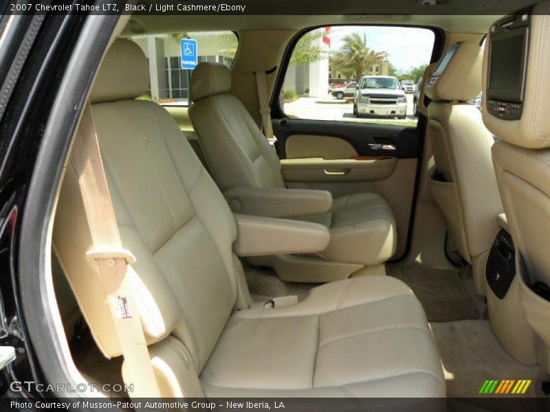 Black / Light Cashmere/Ebony 2007 Chevrolet Tahoe LTZ
