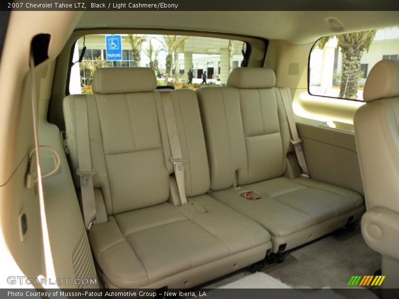 Black / Light Cashmere/Ebony 2007 Chevrolet Tahoe LTZ