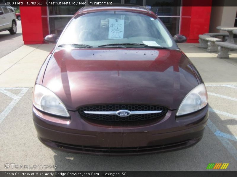 Chestnut Metallic / Medium Parchment 2000 Ford Taurus SES