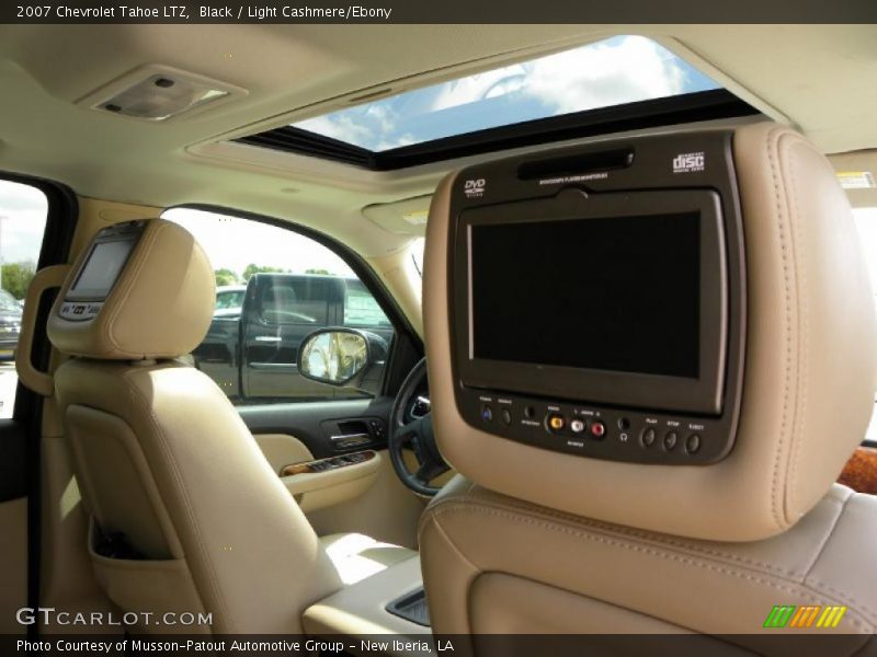 Black / Light Cashmere/Ebony 2007 Chevrolet Tahoe LTZ