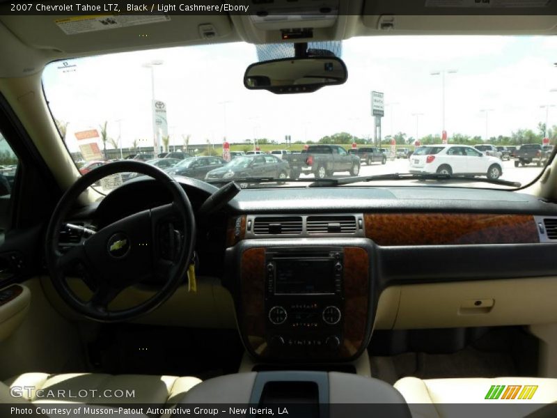 Black / Light Cashmere/Ebony 2007 Chevrolet Tahoe LTZ
