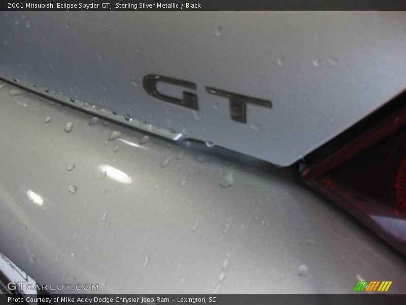 Sterling Silver Metallic / Black 2001 Mitsubishi Eclipse Spyder GT