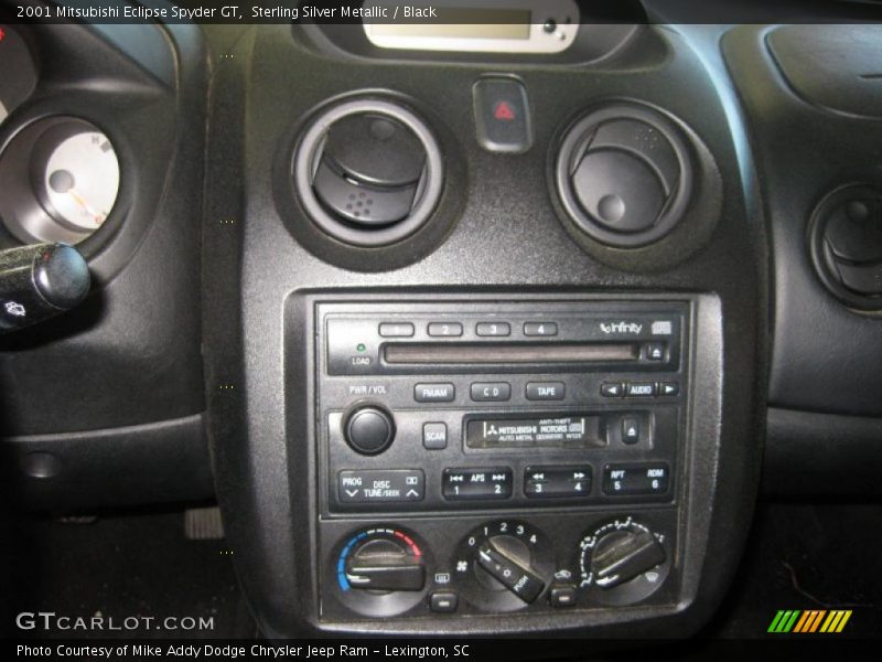 Sterling Silver Metallic / Black 2001 Mitsubishi Eclipse Spyder GT