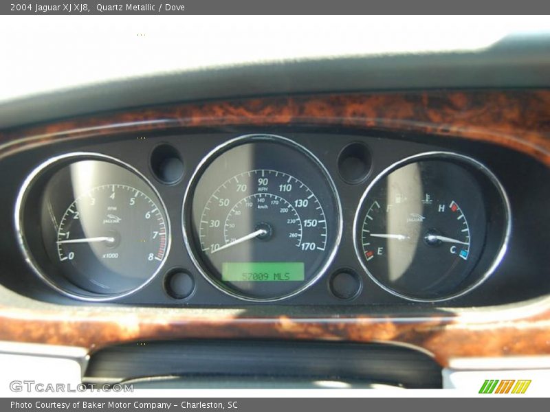 Quartz Metallic / Dove 2004 Jaguar XJ XJ8