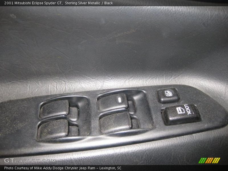 Sterling Silver Metallic / Black 2001 Mitsubishi Eclipse Spyder GT
