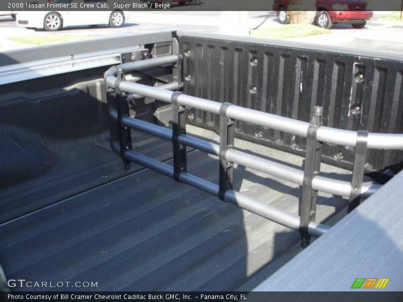 Super Black / Beige 2008 Nissan Frontier SE Crew Cab