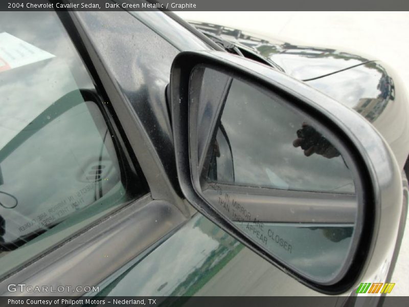Dark Green Metallic / Graphite 2004 Chevrolet Cavalier Sedan