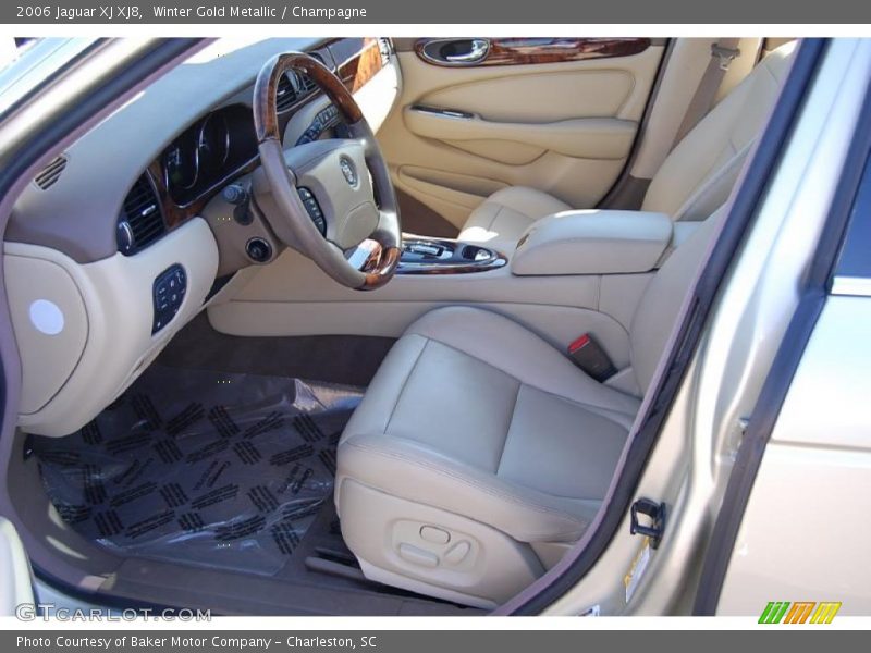Winter Gold Metallic / Champagne 2006 Jaguar XJ XJ8