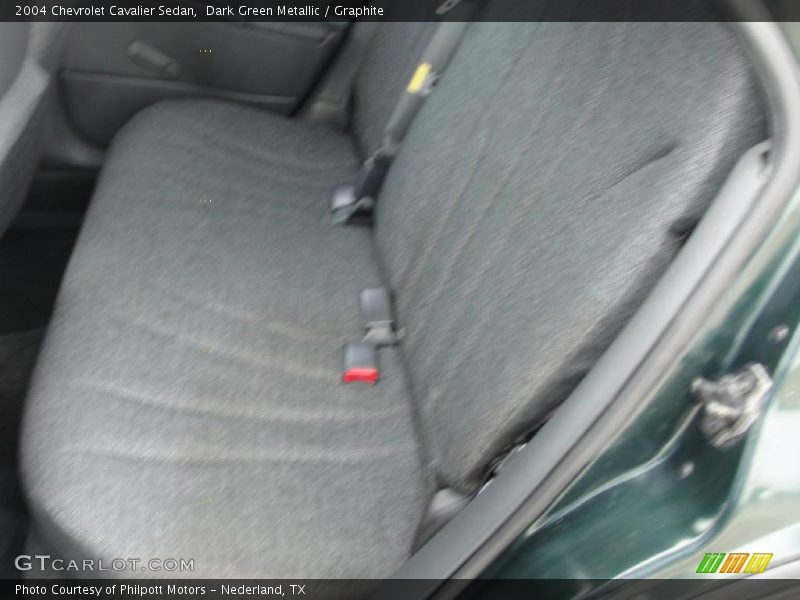 Dark Green Metallic / Graphite 2004 Chevrolet Cavalier Sedan