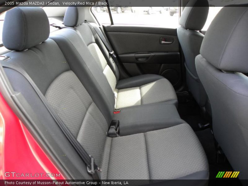 Velocity Red Mica / Black 2005 Mazda MAZDA3 i Sedan