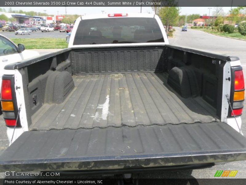 Summit White / Dark Charcoal 2003 Chevrolet Silverado 3500 LS Crew Cab 4x4 Dually