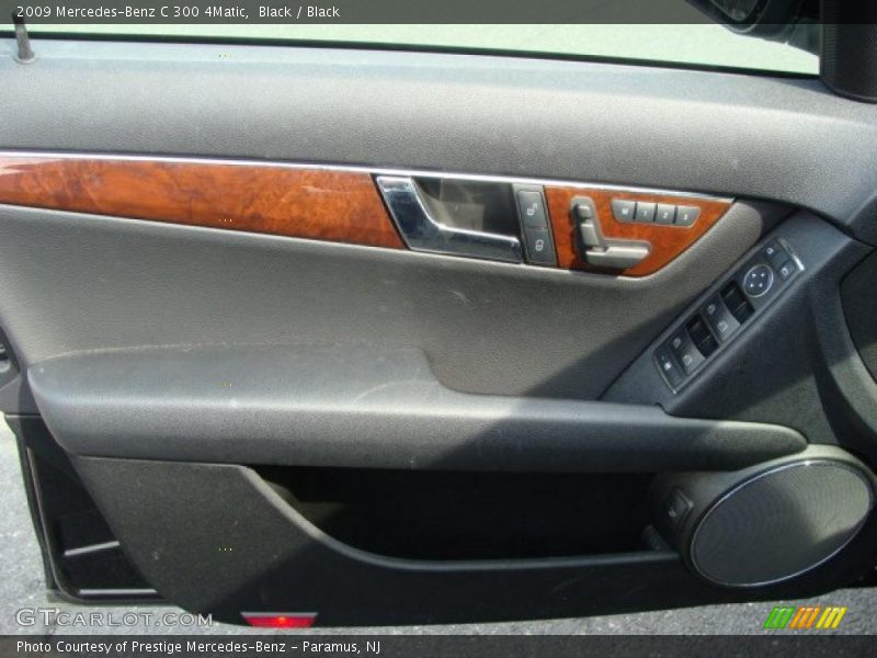 Black / Black 2009 Mercedes-Benz C 300 4Matic