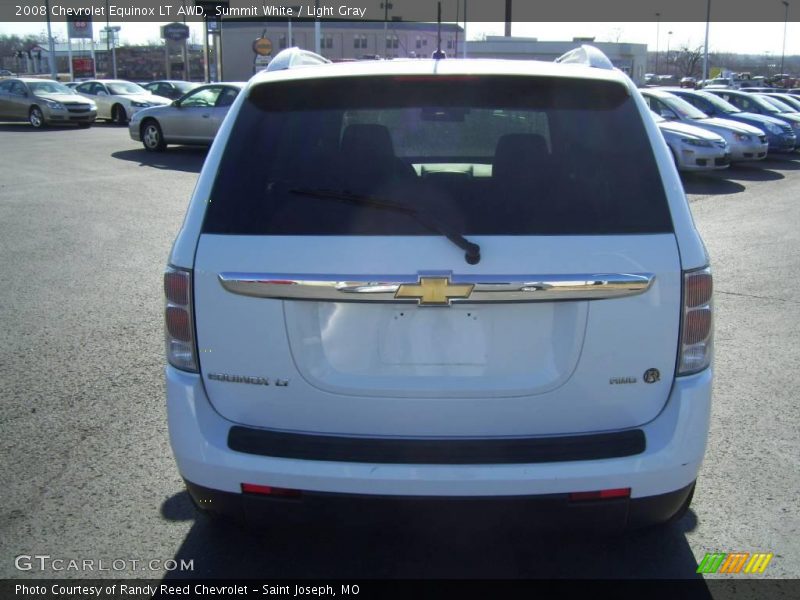 Summit White / Light Gray 2008 Chevrolet Equinox LT AWD