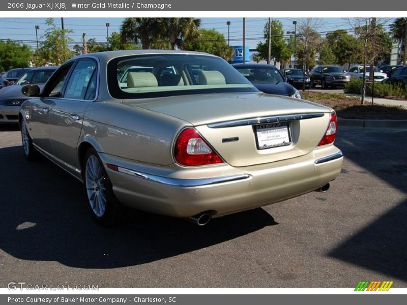 Winter Gold Metallic / Champagne 2006 Jaguar XJ XJ8