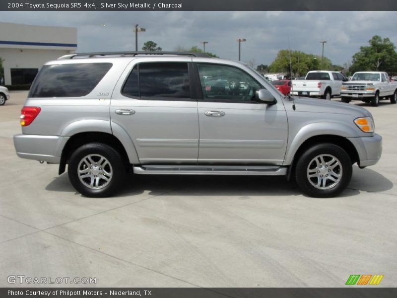 Silver Sky Metallic / Charcoal 2004 Toyota Sequoia SR5 4x4