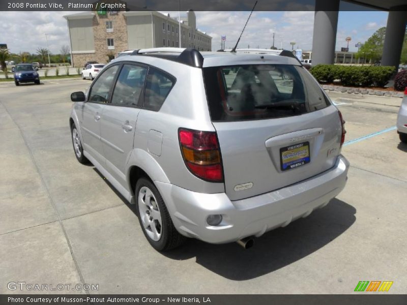 Platinum / Graphite 2008 Pontiac Vibe