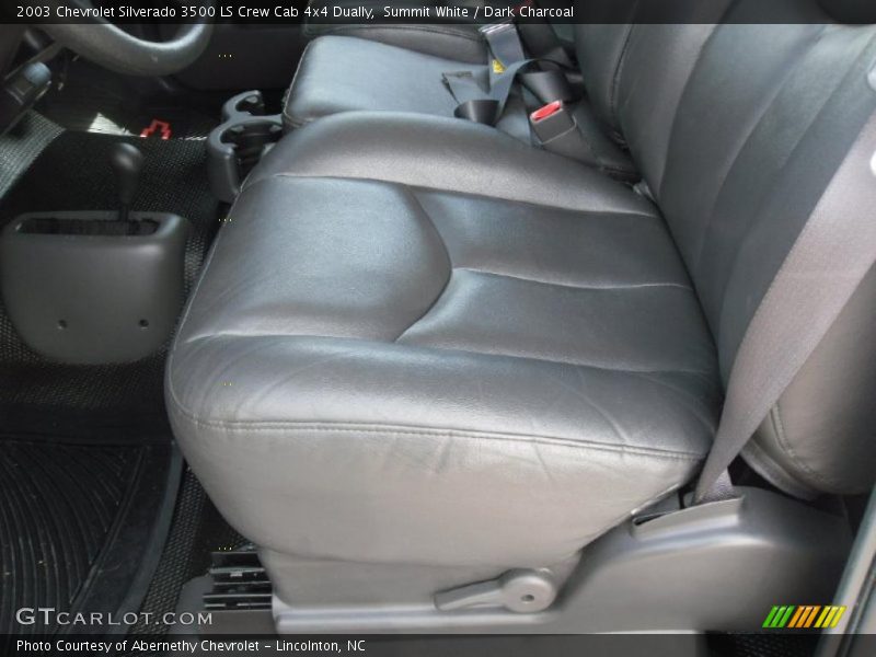 Summit White / Dark Charcoal 2003 Chevrolet Silverado 3500 LS Crew Cab 4x4 Dually