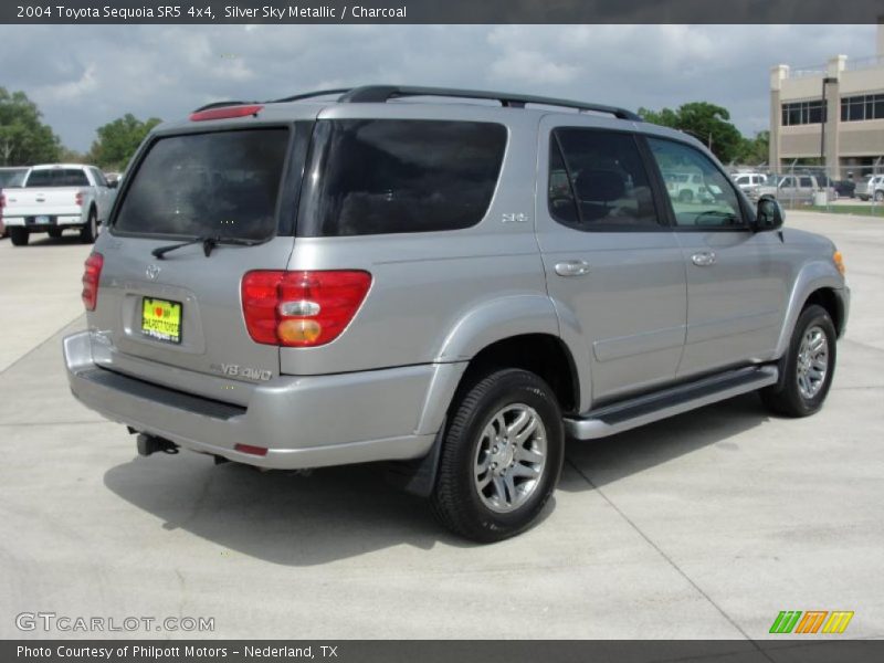 Silver Sky Metallic / Charcoal 2004 Toyota Sequoia SR5 4x4
